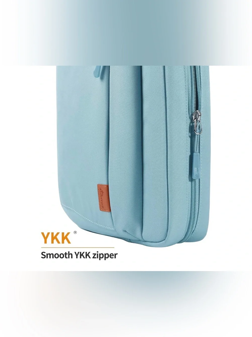 NWT SIMTOP 11” Tablet Sleeve Crossbody Bag Blue Water Resistant